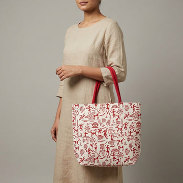 Premium Printed Canvas Tote Bag – Stylish, Spacious & Eco-Friendly